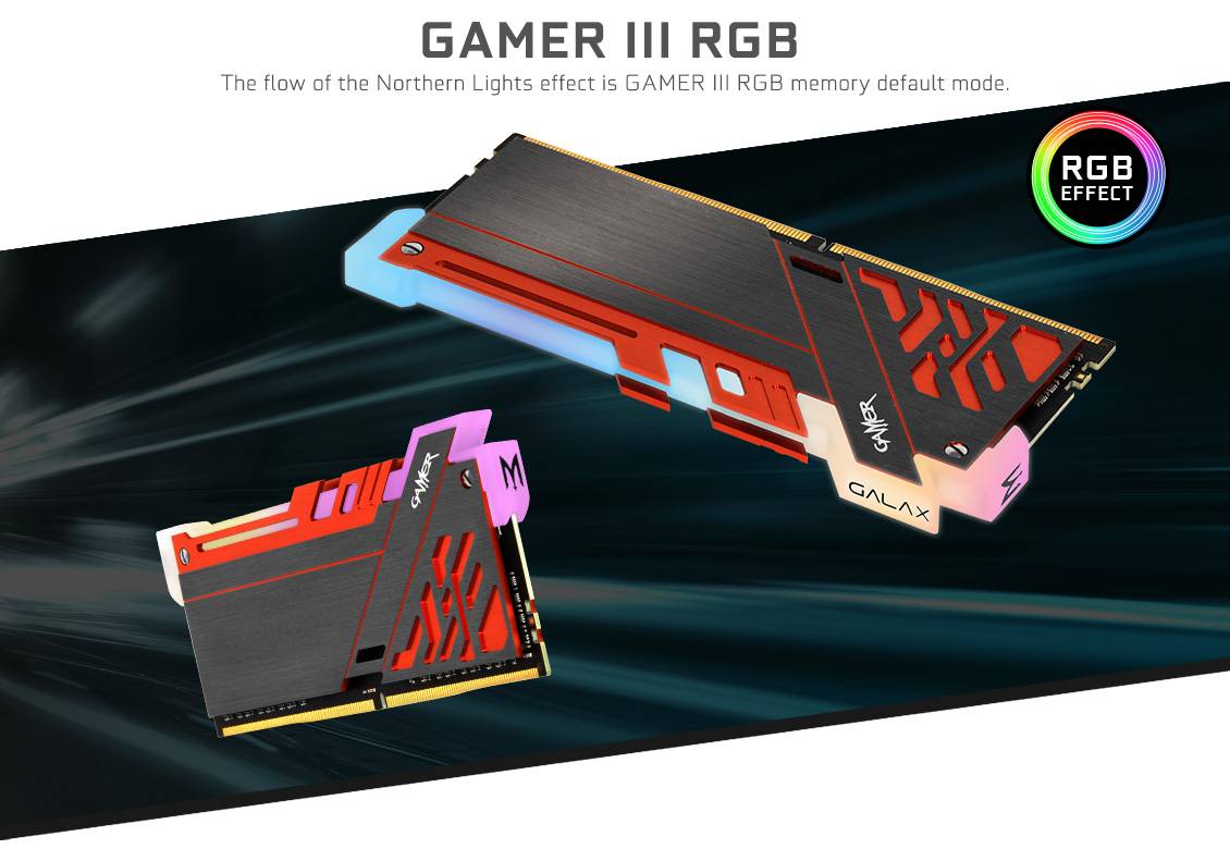 新品未使用 GALAX DDR4 RGB 3600MHz 8G x 2 GALAX W179044654 GAMER III RGB DDR4 2400 8GB Gaming Desktop RAM